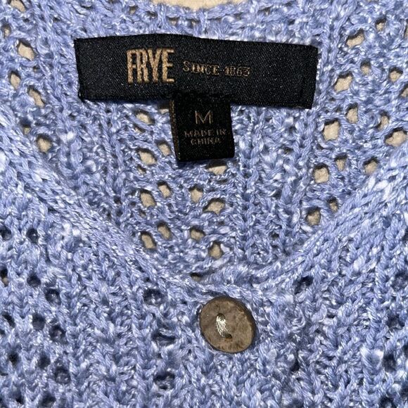 NEW Frye Slate Blue Sweater Tank - Picture 4 of 5